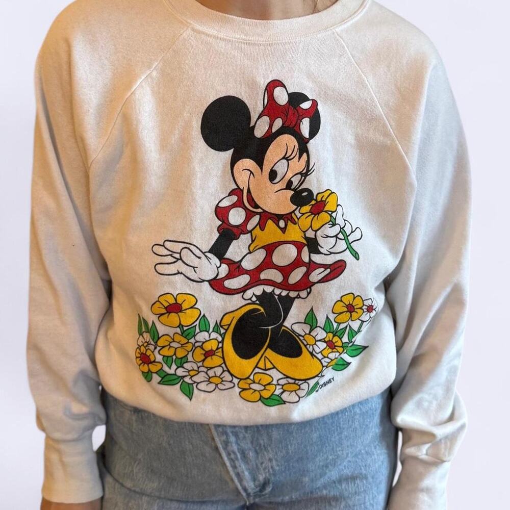 90's Disney Minnie Mouse crew neck sweatshirt